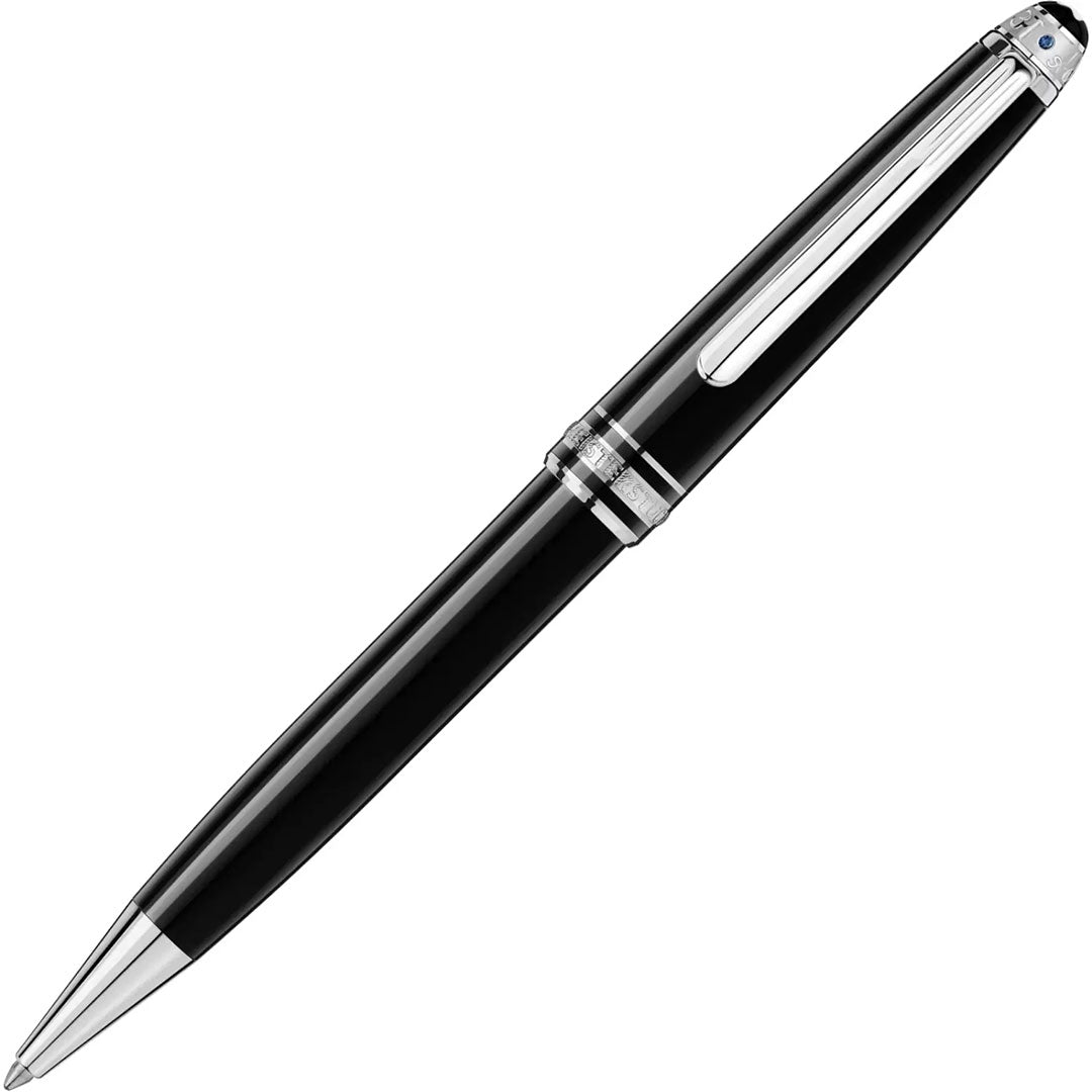 Penna a Sfera Montblanc Meisterstuck Platinum Unicef Resina Nera