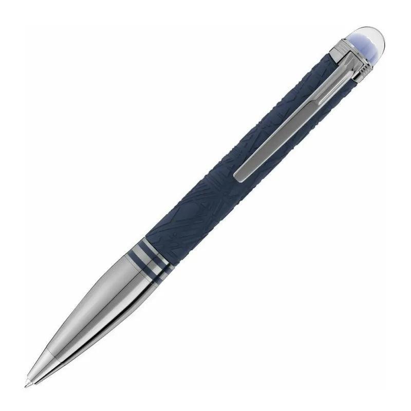 Penne Montblanc Starwalker Spaceblue Doué Resina Blu