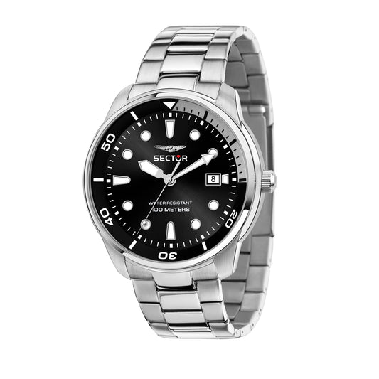 Orologio Sector Oversize 46 mm Nero
