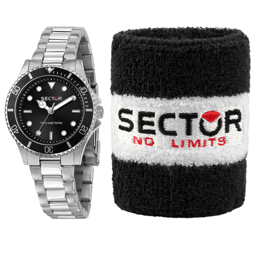 Orologio Sector Just Time 230 Lady 35 mm Nero