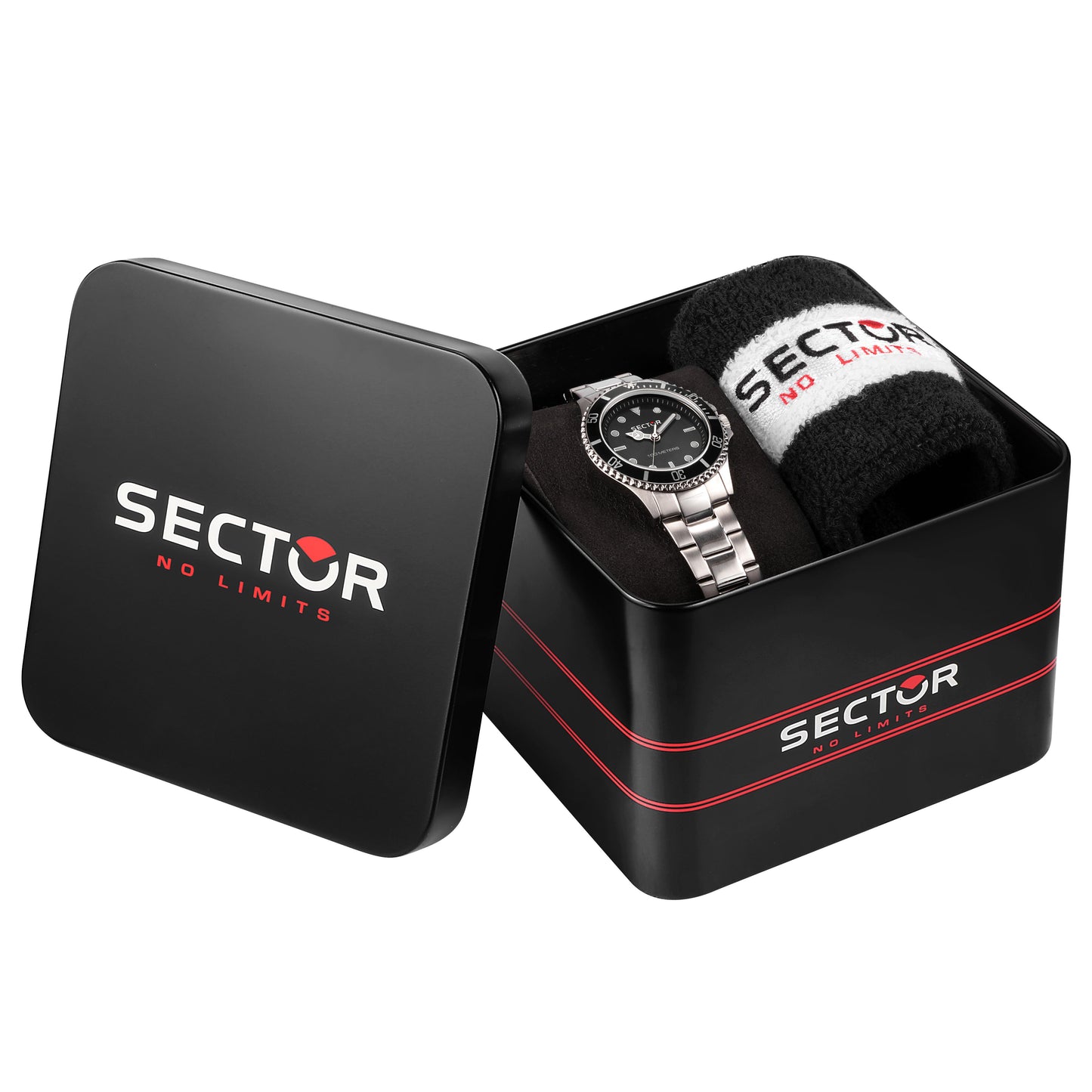 Orologio Sector Just Time 230 Lady 35 mm Nero