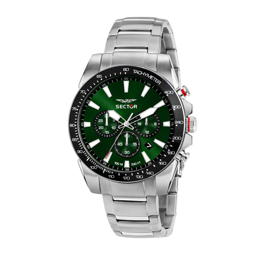 Orologio Sector 450 Chrono 43 mm Verde