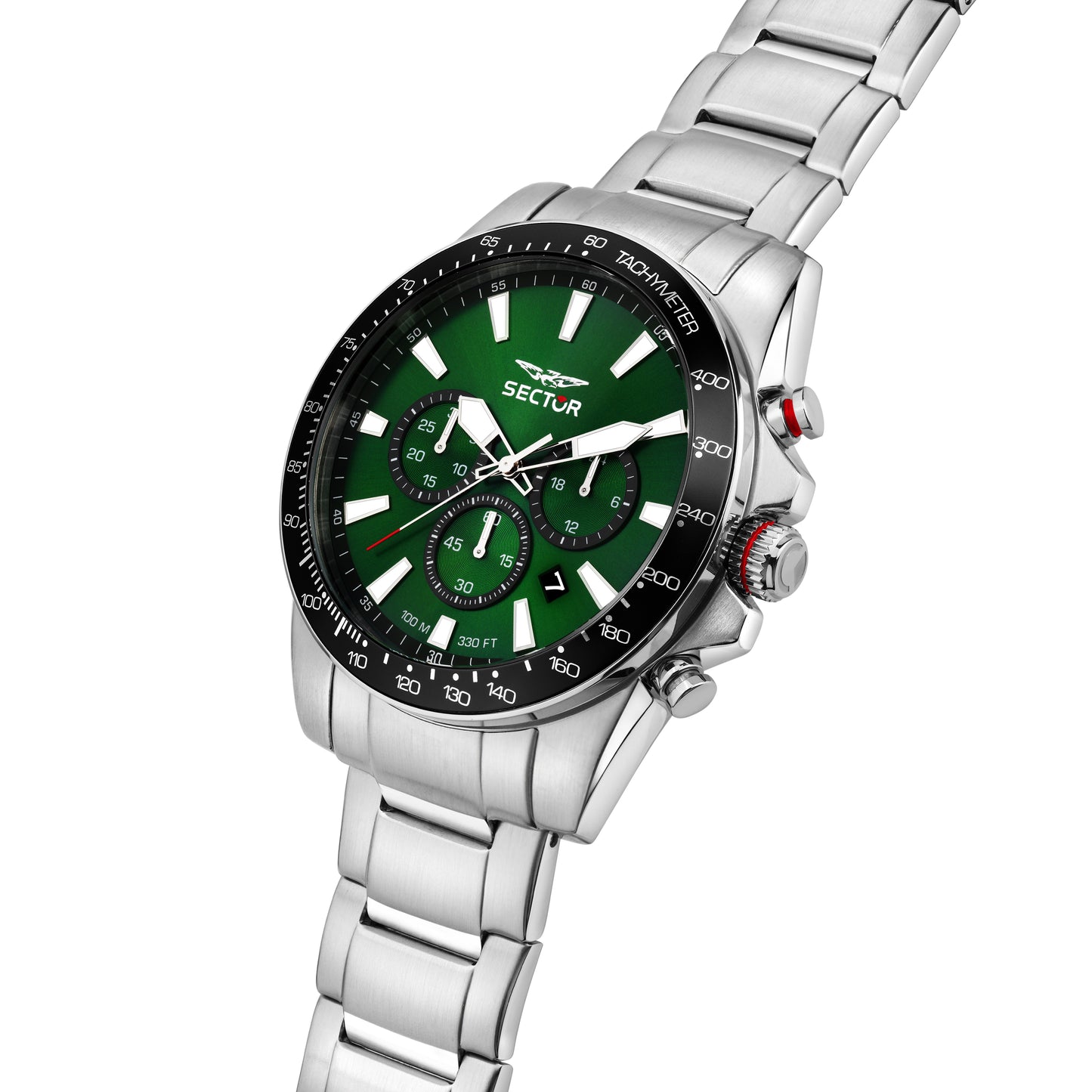 Orologio Sector 450 Chrono 43 mm Verde