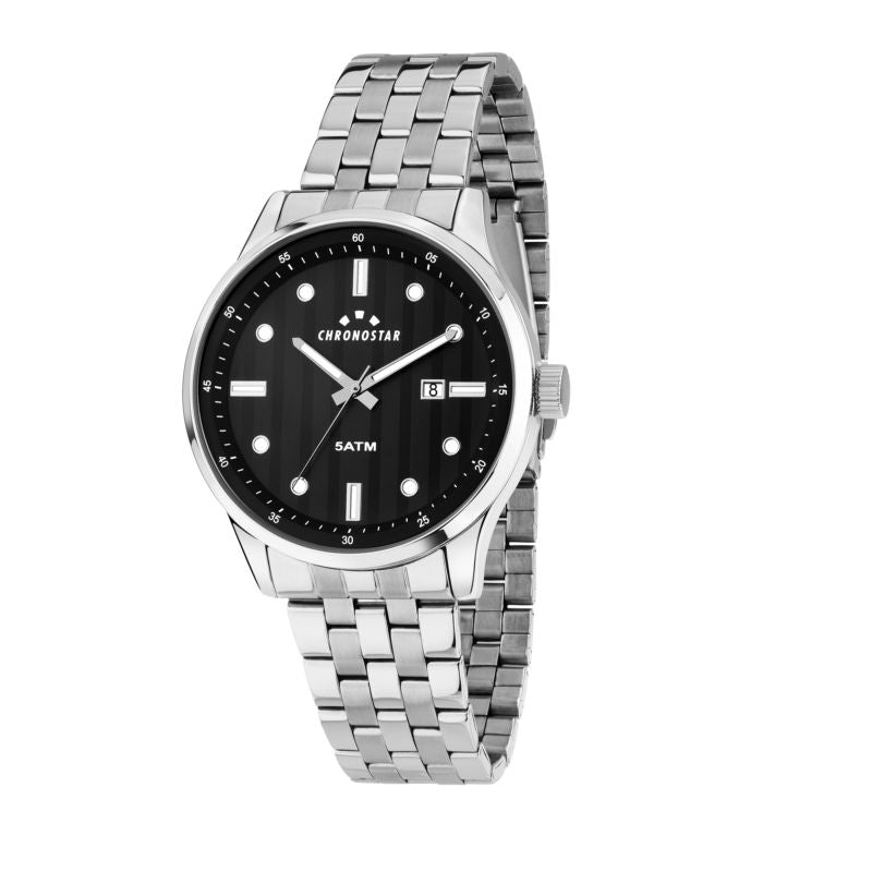 Orologio Chronostar Starline Braccialato Nero