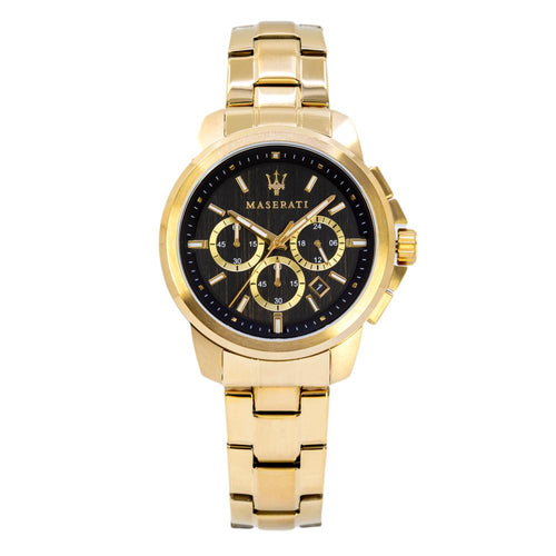 Orologio Maserati Successo Chrono 44 mm Pvd Oro