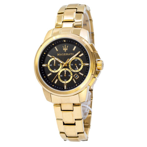 Orologio Maserati Successo Chrono 44 mm Pvd Oro
