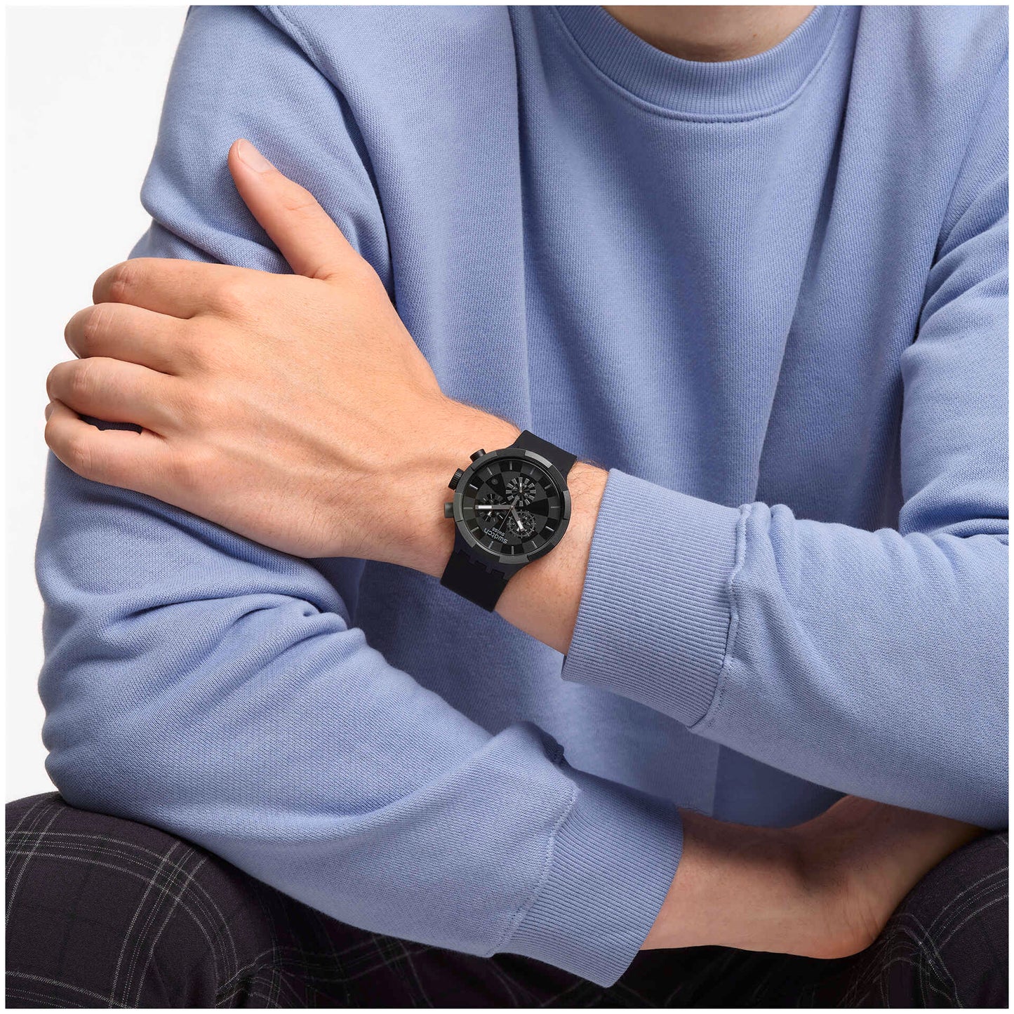 Orologio Swatch Checkpoint Black