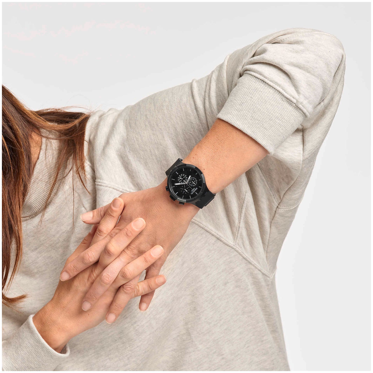 Orologio Swatch Checkpoint Black
