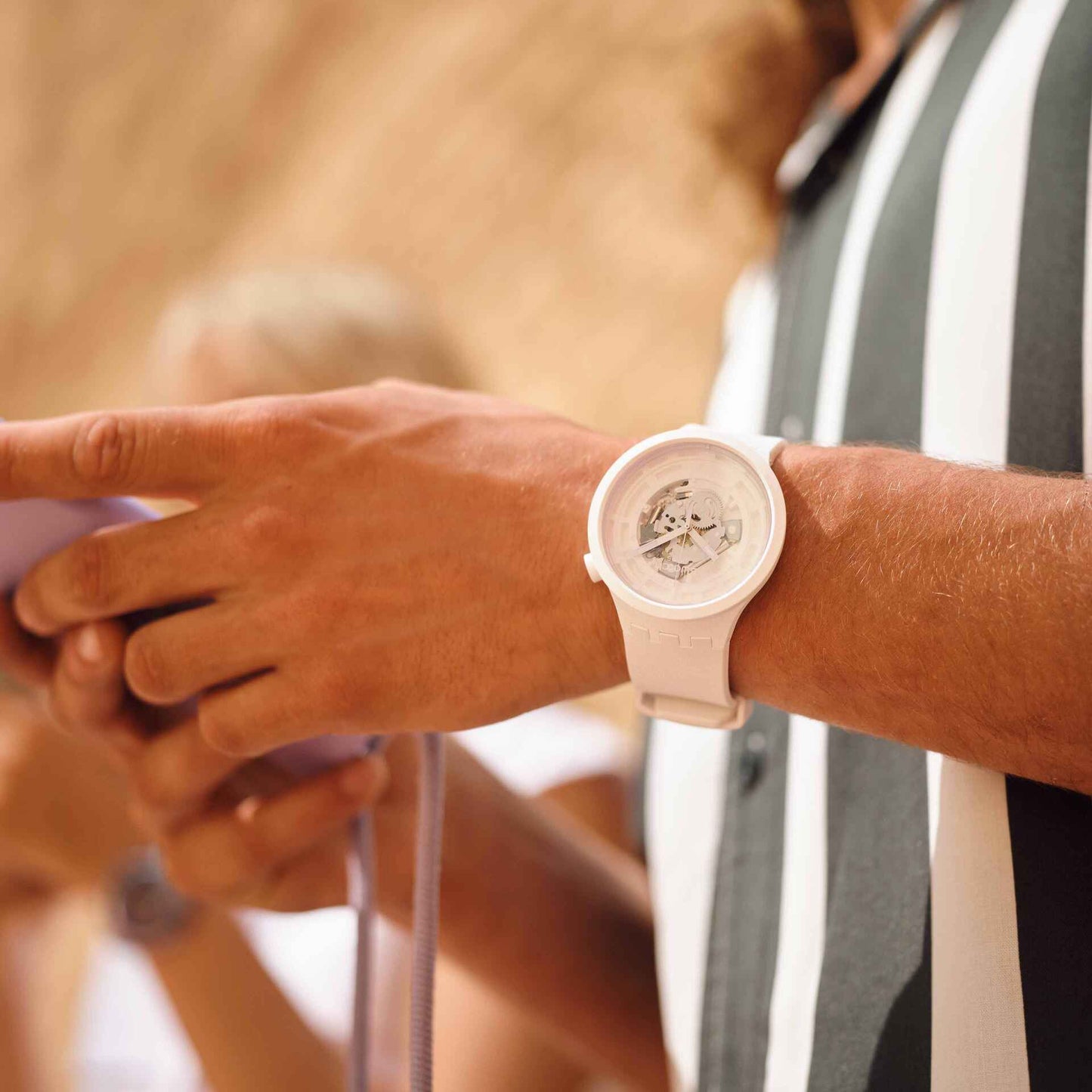 Orologio Swatch C-White