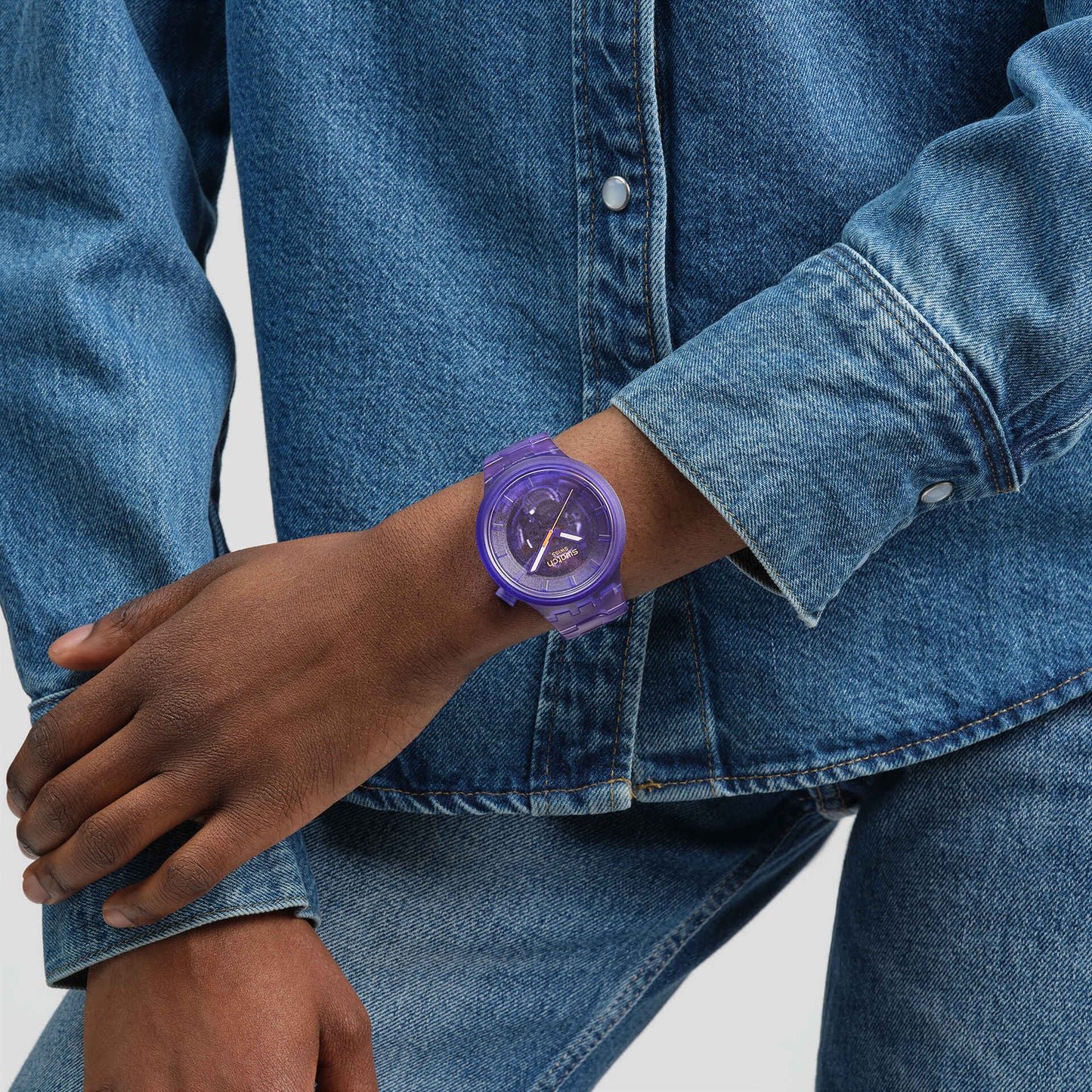 Orologio Swatch Purple Joy