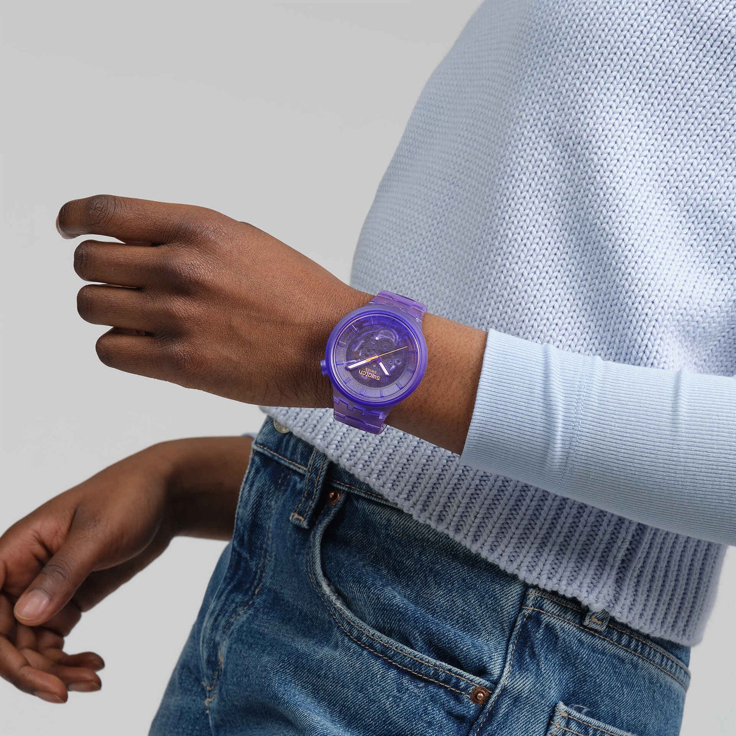 Orologio Swatch Purple Joy
