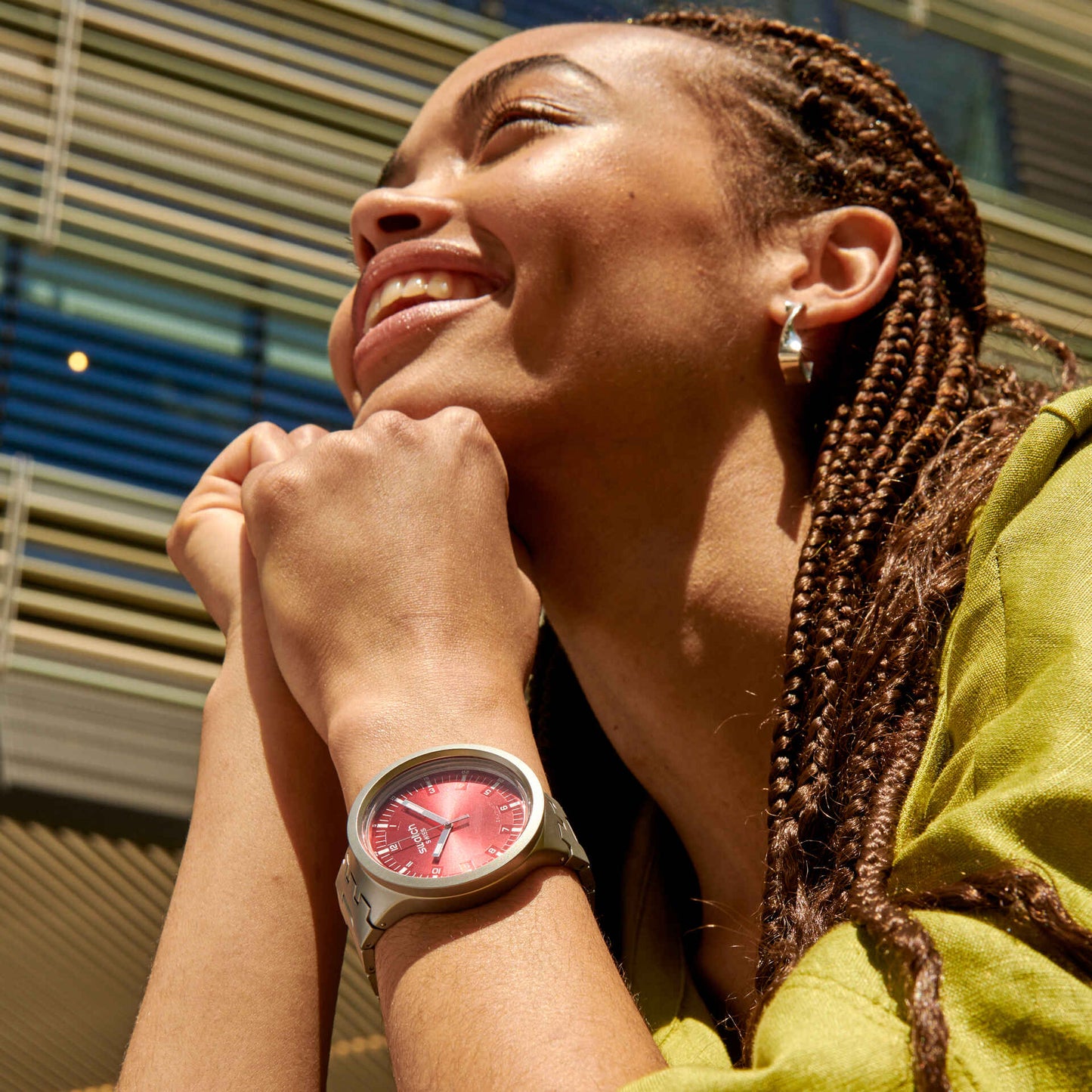 Orologio Swatch Scarlet Shimmer