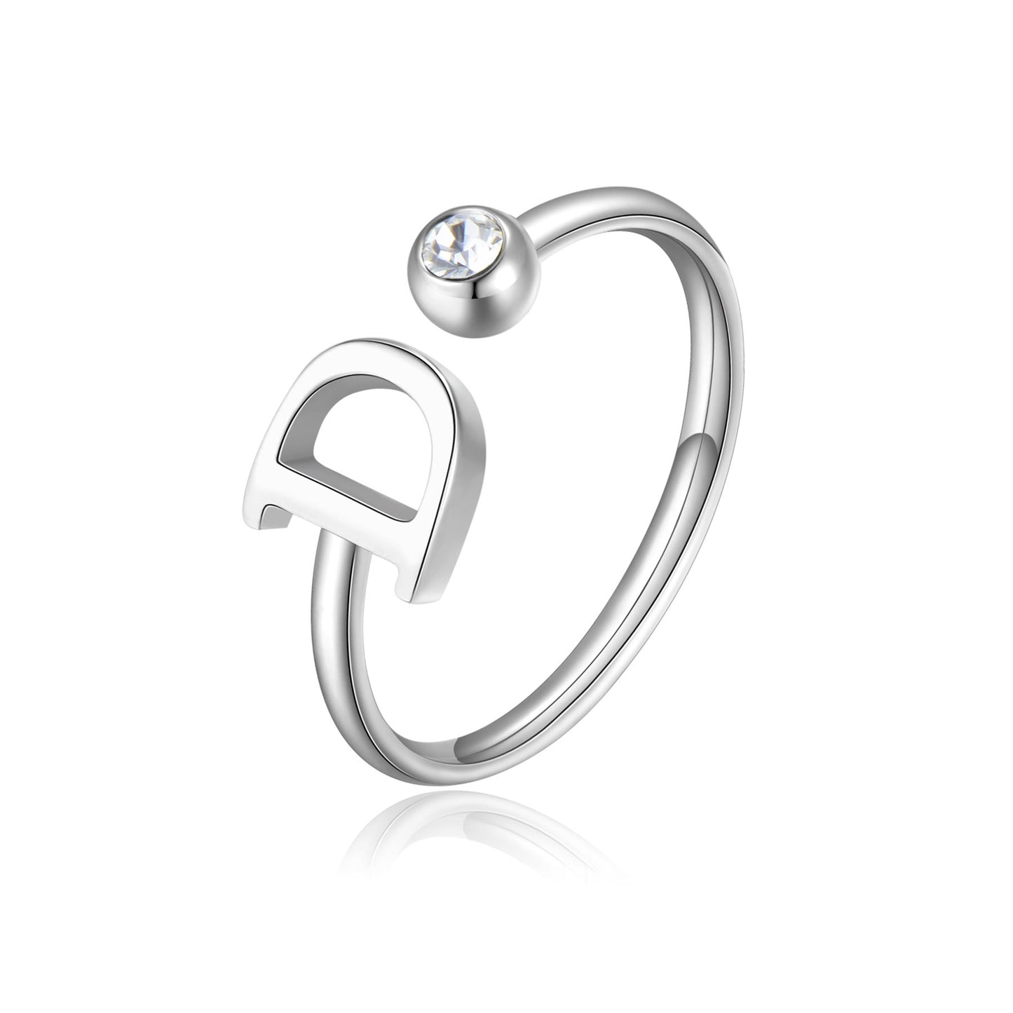 Anello Sagapò Click Lettera D