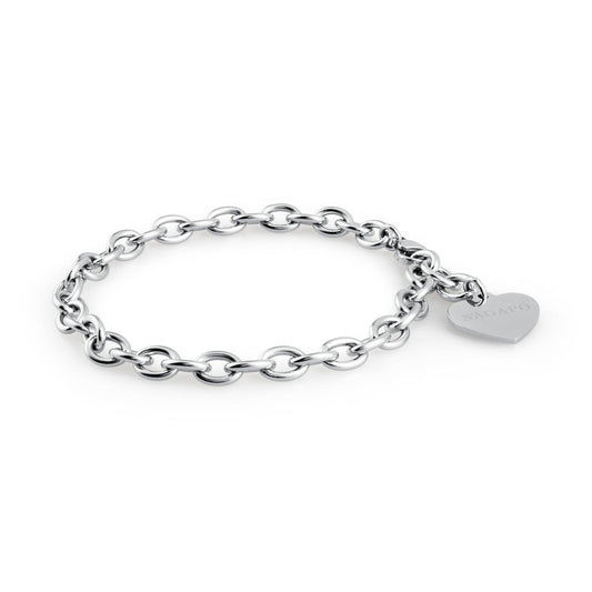 Bracciale Sagapò Happy In Acciaio Cuore