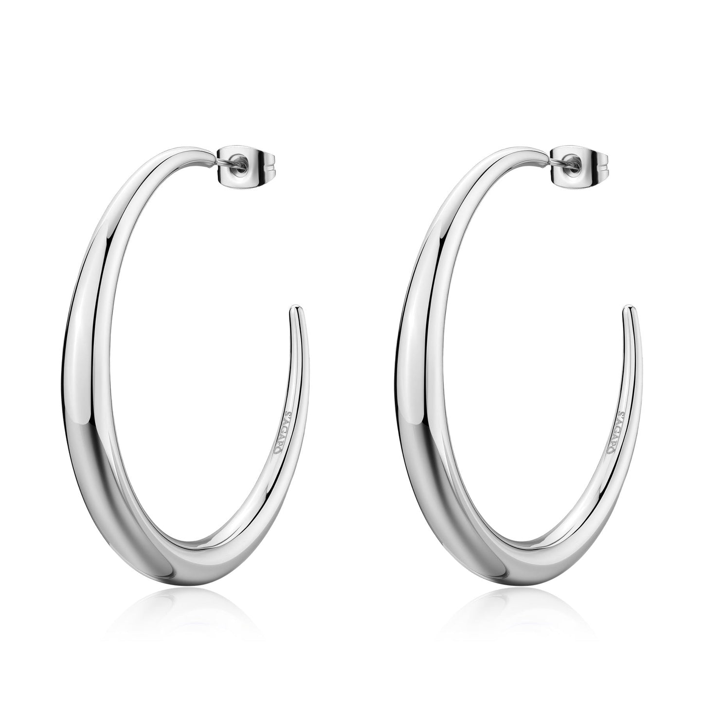 Orecchini Boccole Sagapò Chunky Acciaio