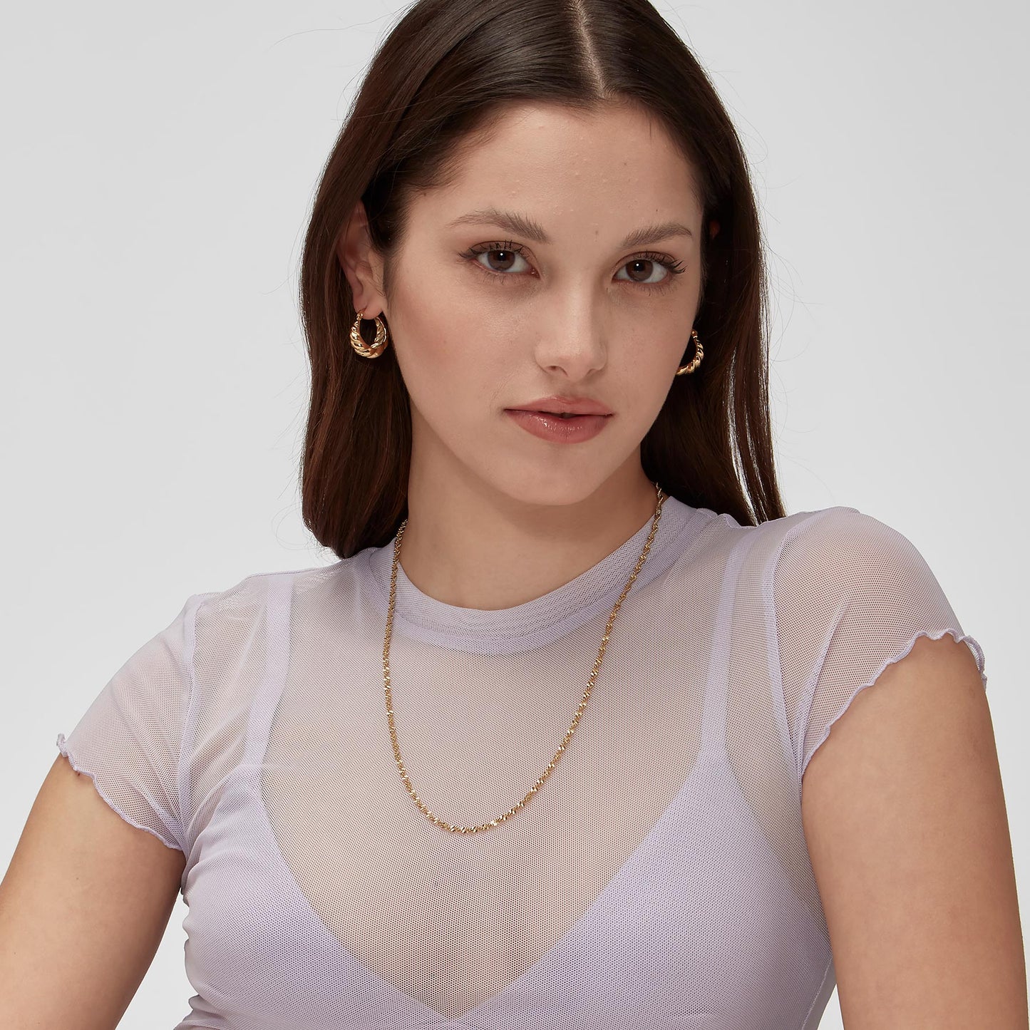 Collana Sagapò Chunky Collana Pvd Oro Maglia Snake Torchon