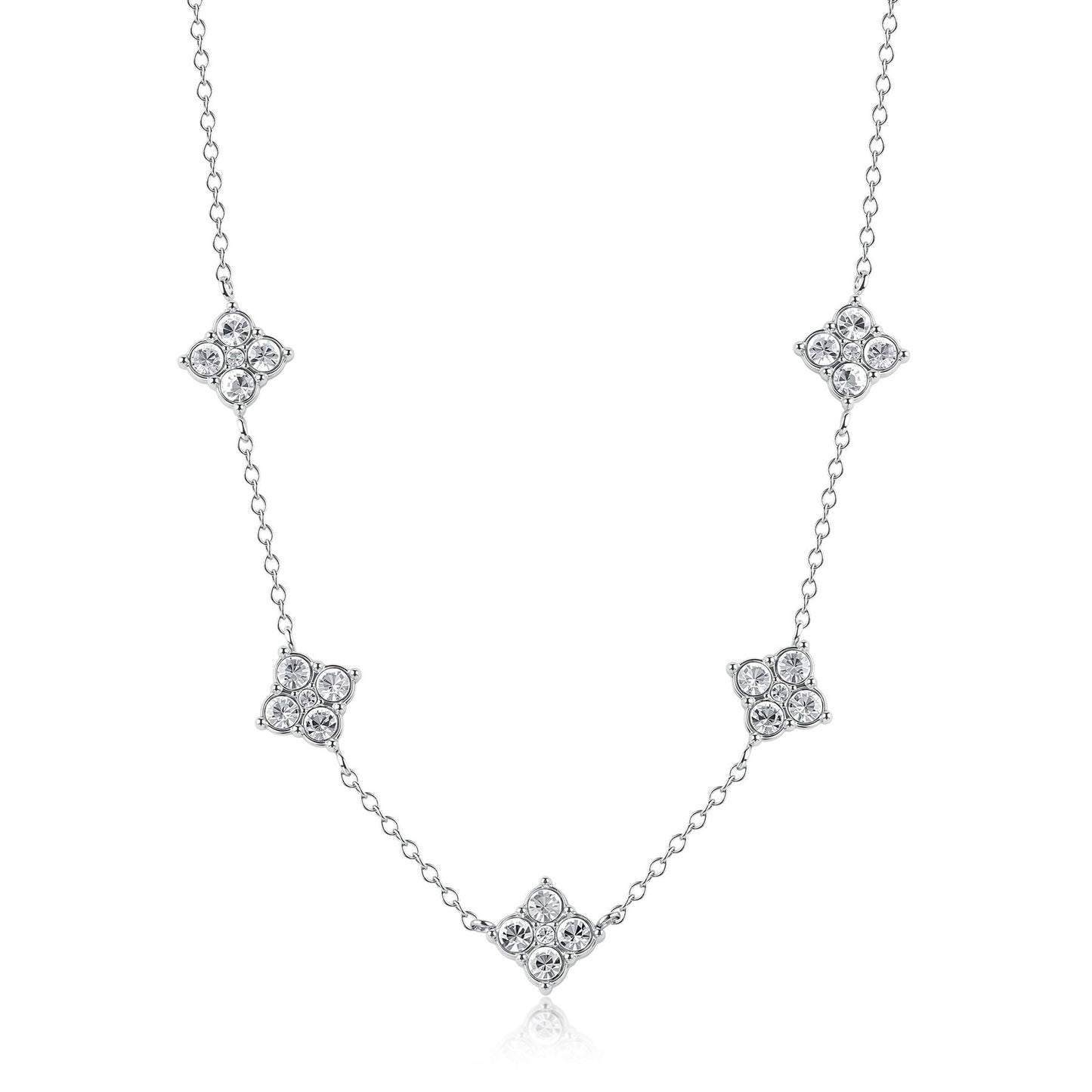 Collana Sagapò Gleam Acciaio e Cubic Zirconia