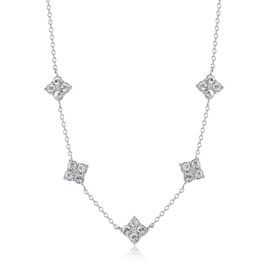 Collana Sagapò Gleam Acciaio e Cubic Zirconia