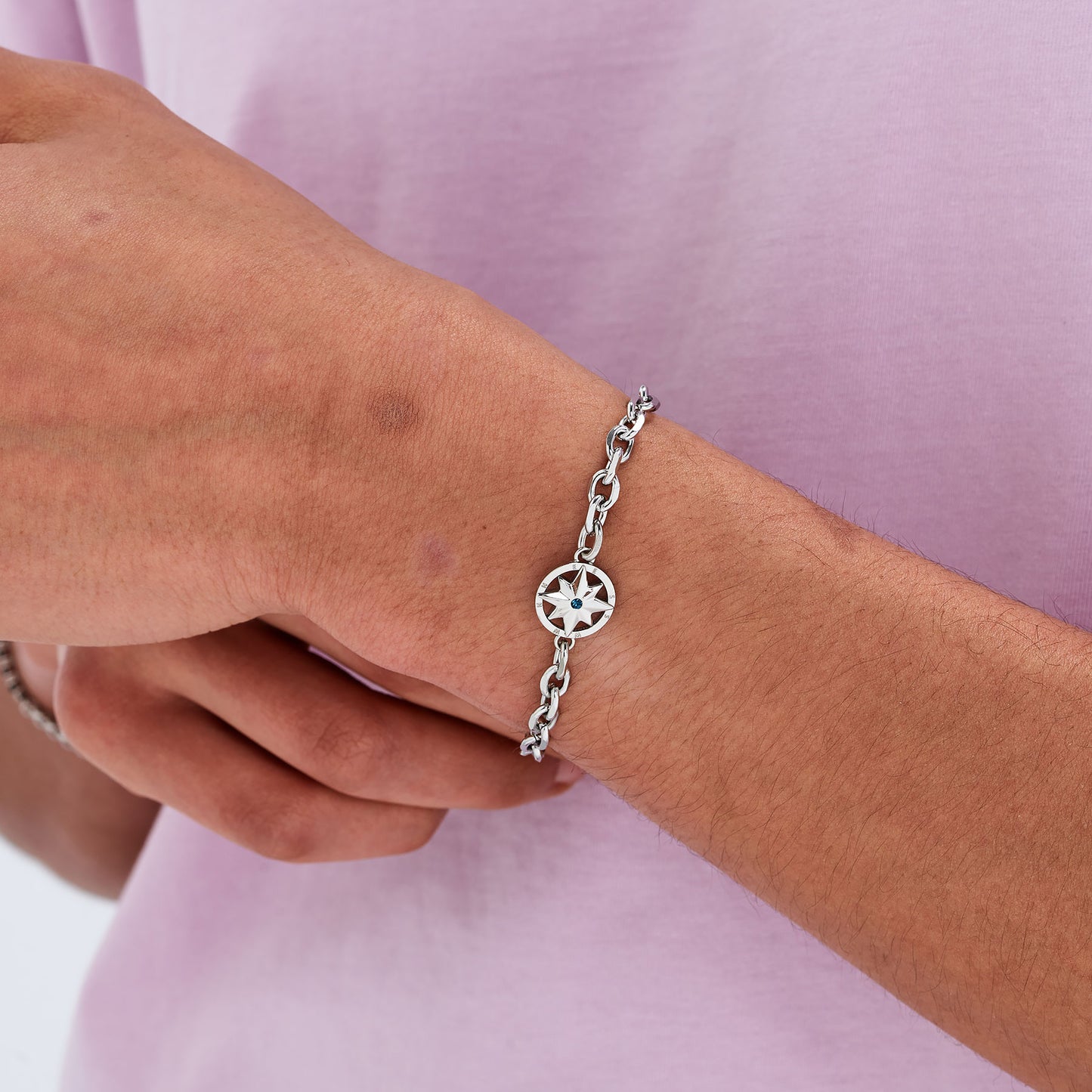 Bracciale Uomo Sagapò Nautika Rosa Dei Venti