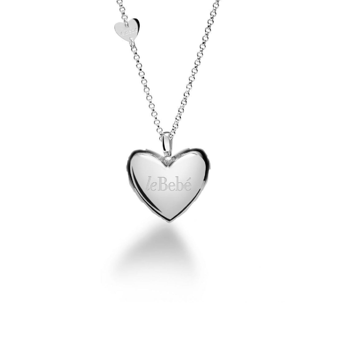 Collana leBebé Suonamore Argento Pendente Cuore