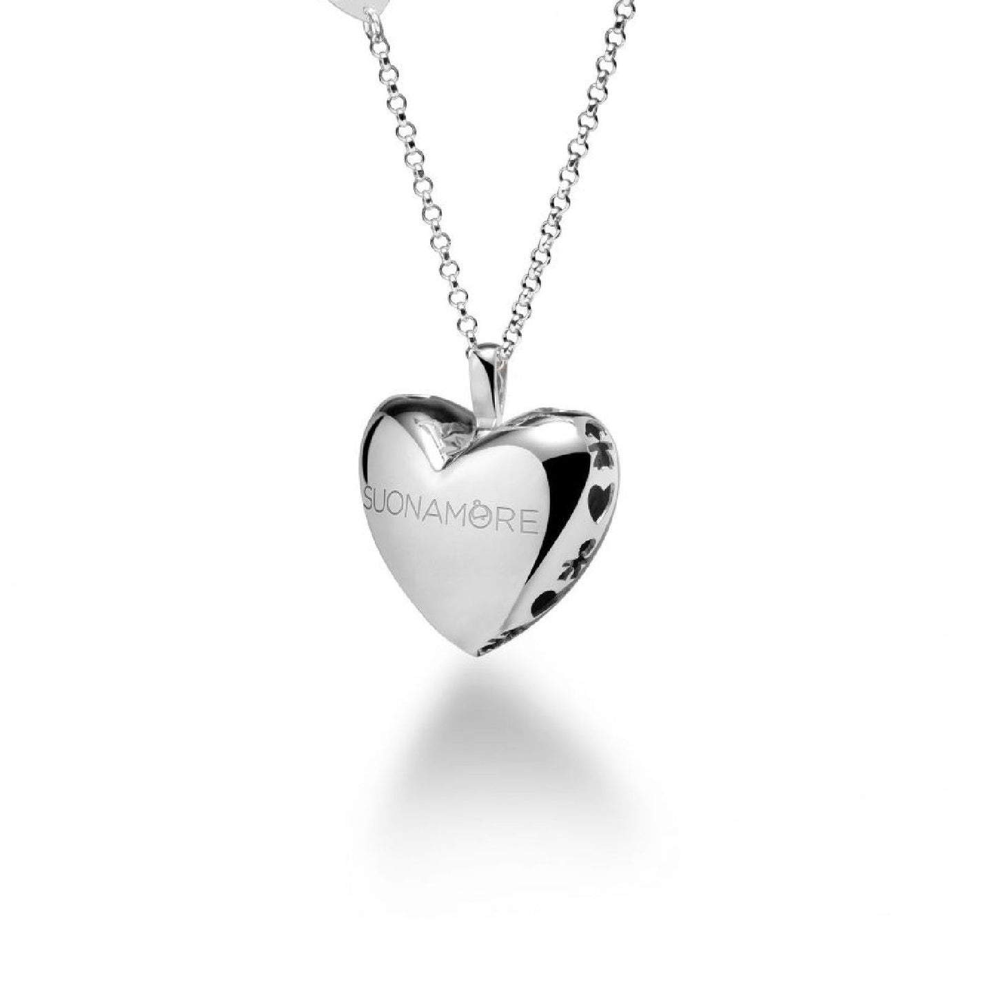 Collana leBebé Suonamore Argento Pendente Cuore