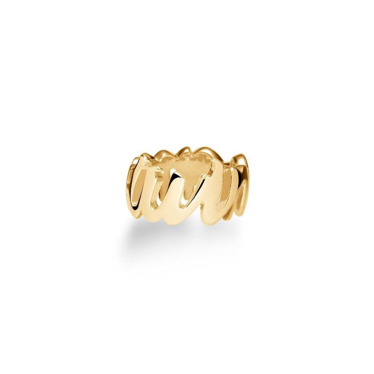 Elemento decorativo Charm Lebebé Suonamore Lovetto Componibile Argento Dorato Scritta My Twins + Cuoricino Logato