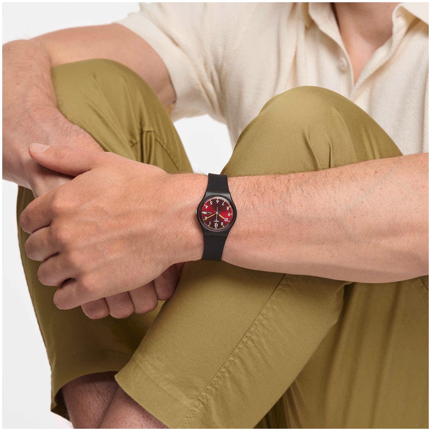 Orologio Swatch Sir Red