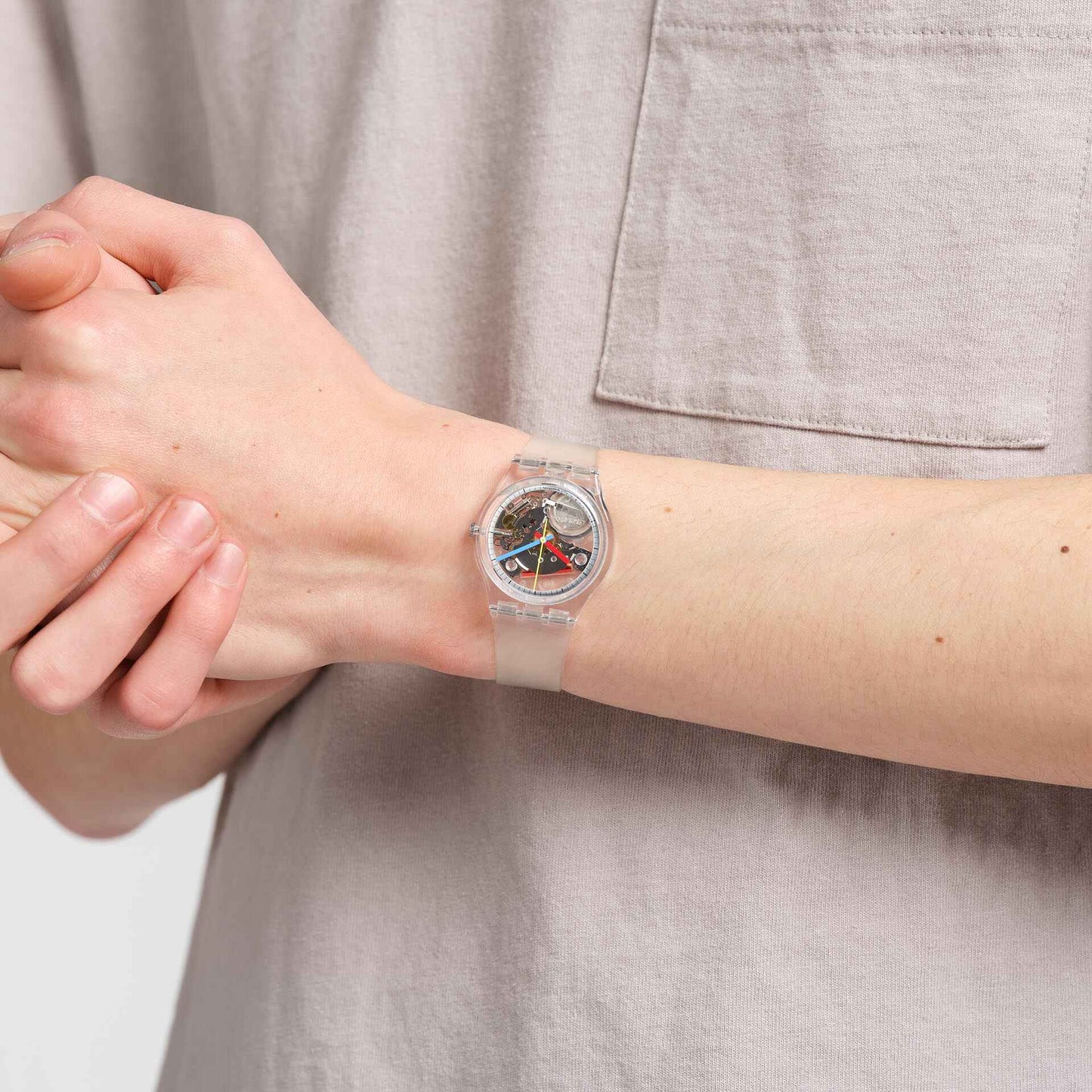 Orologio Swatch Clearly Gent