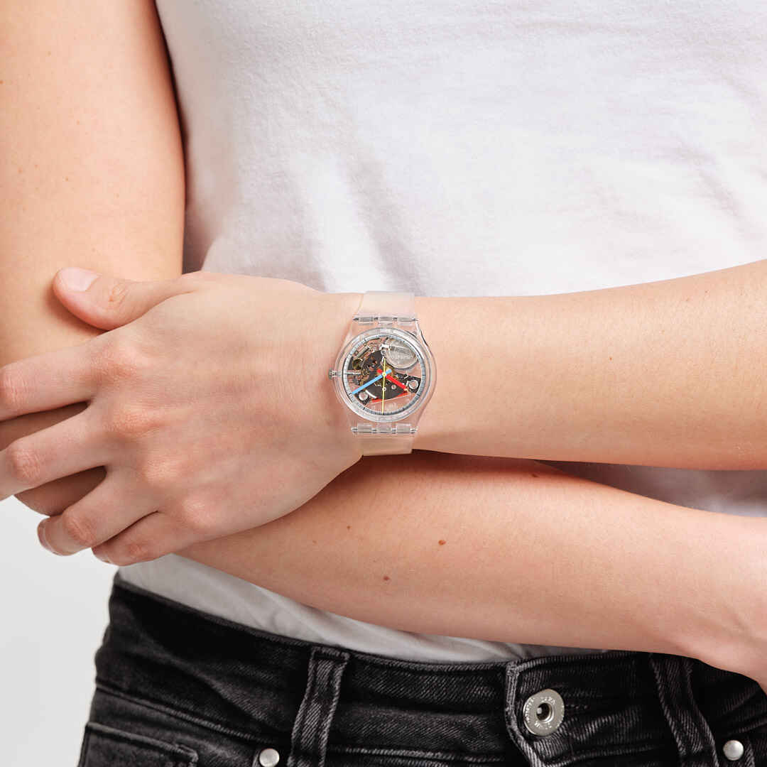 Orologio Swatch Clearly Gent