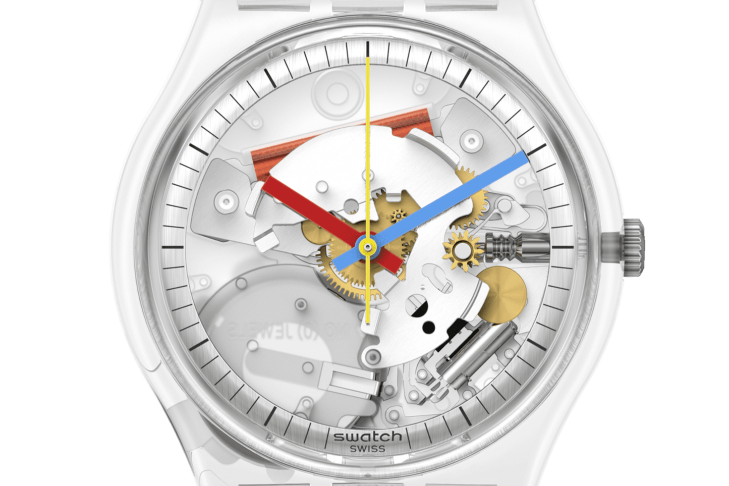 Orologio Swatch Clearly Gent