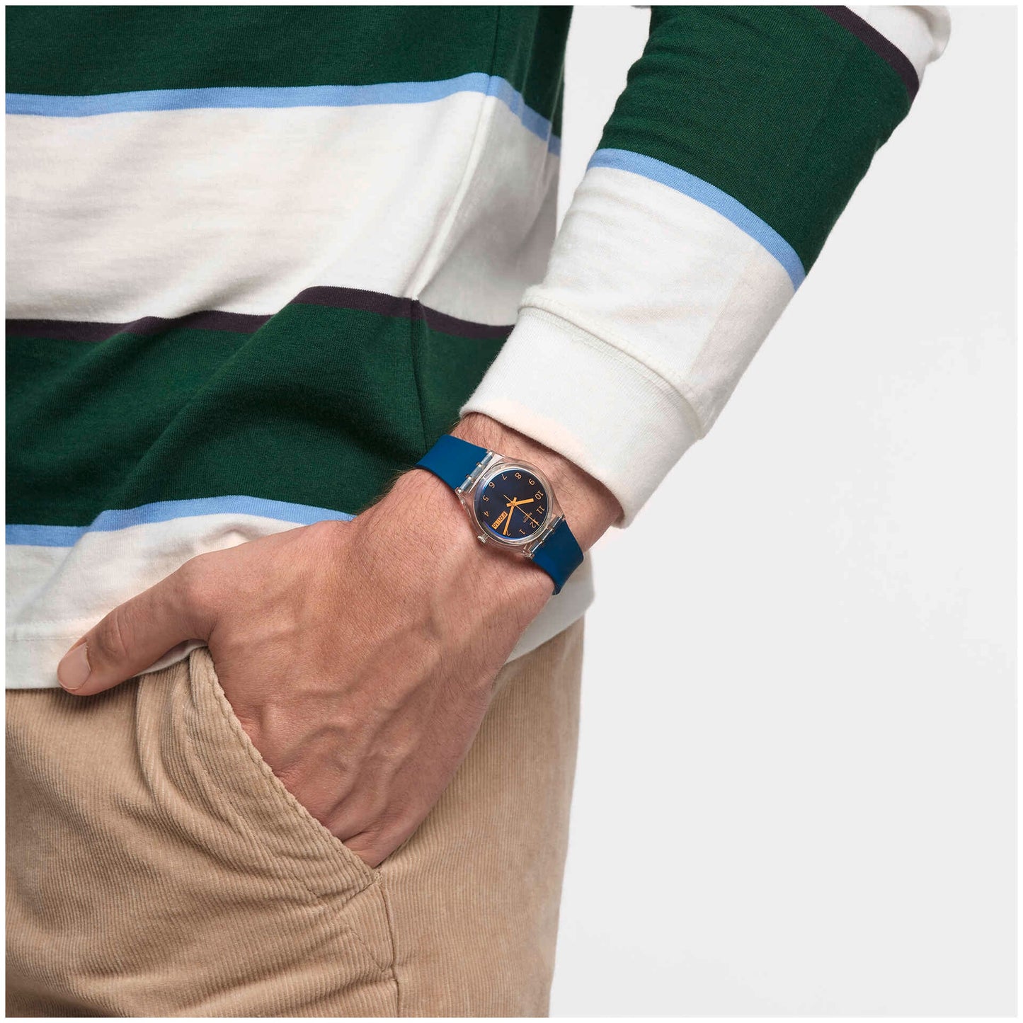 Orologio Swatch Blue Away