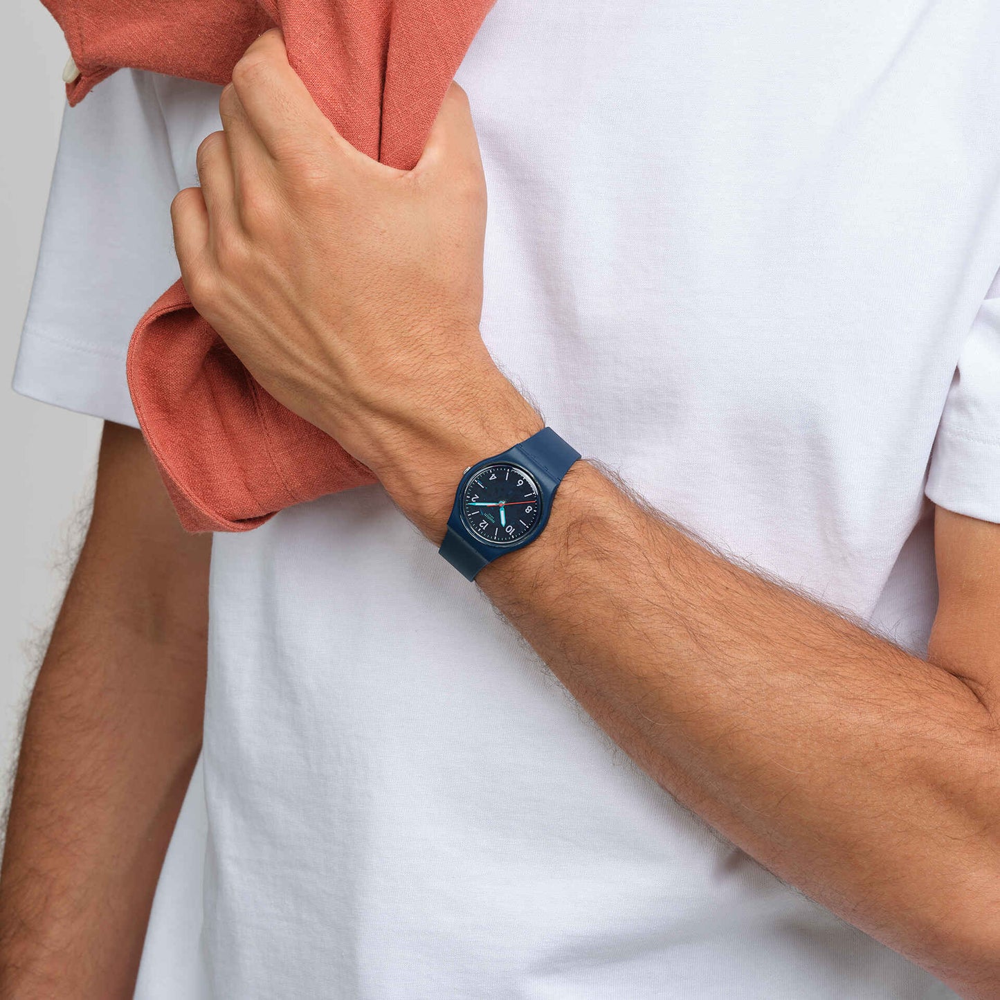 Orologio Swatch Time To Teal