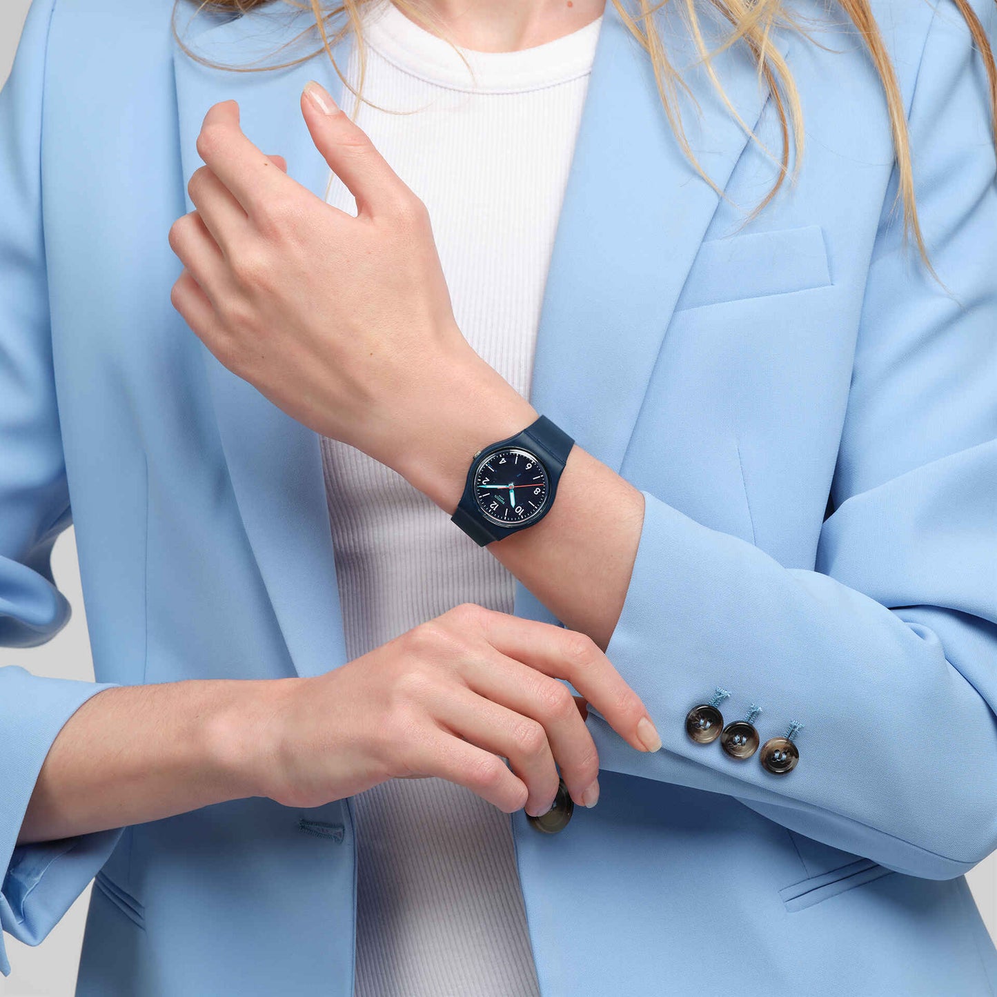 Orologio Swatch Time To Teal