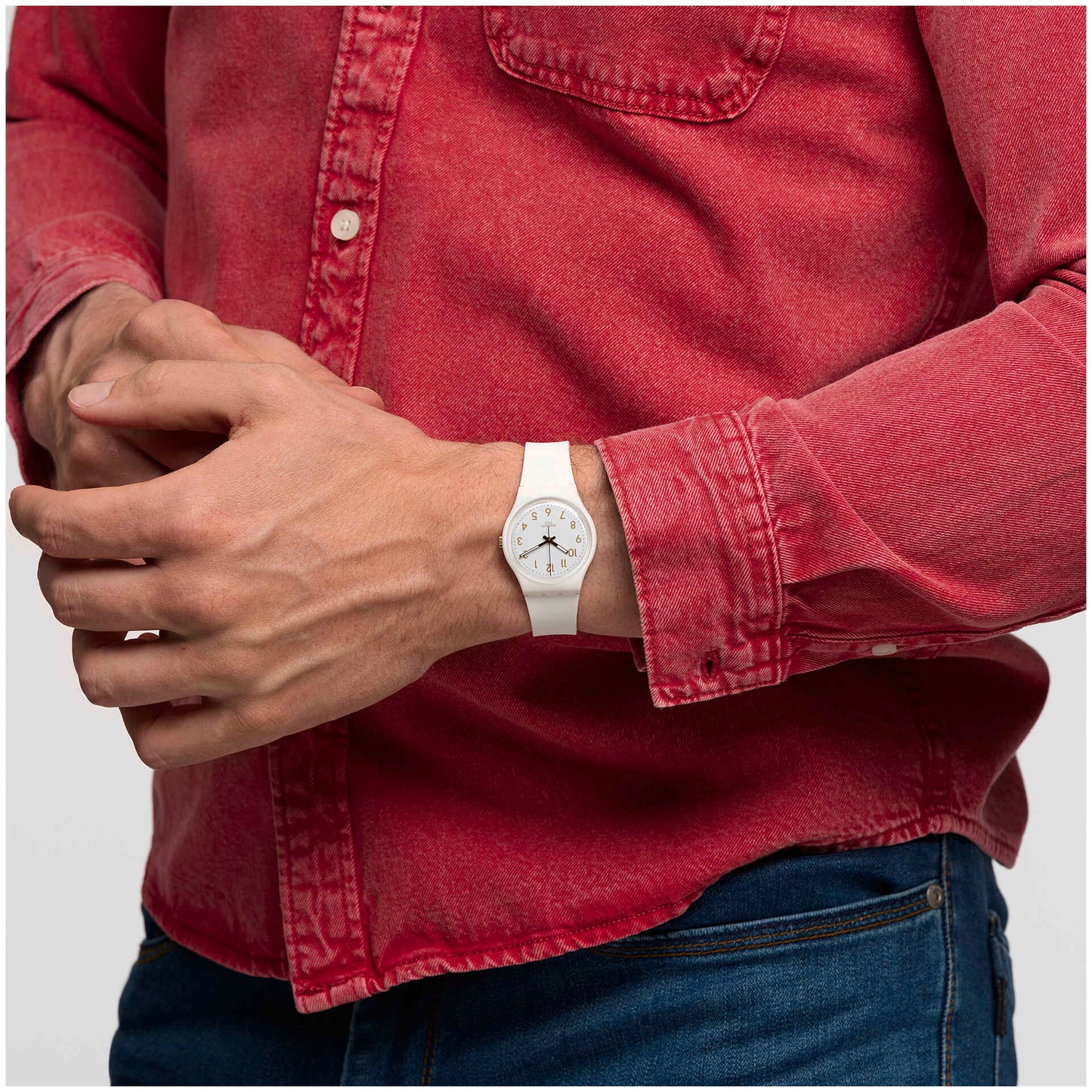 Orologio Swatch White Bishop