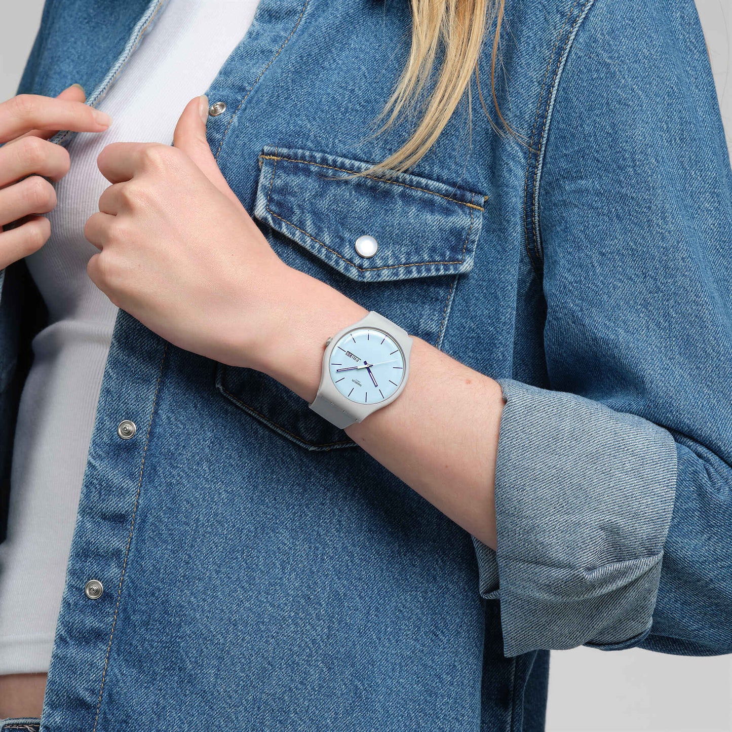 Orologio Swatch Blueberry Sky