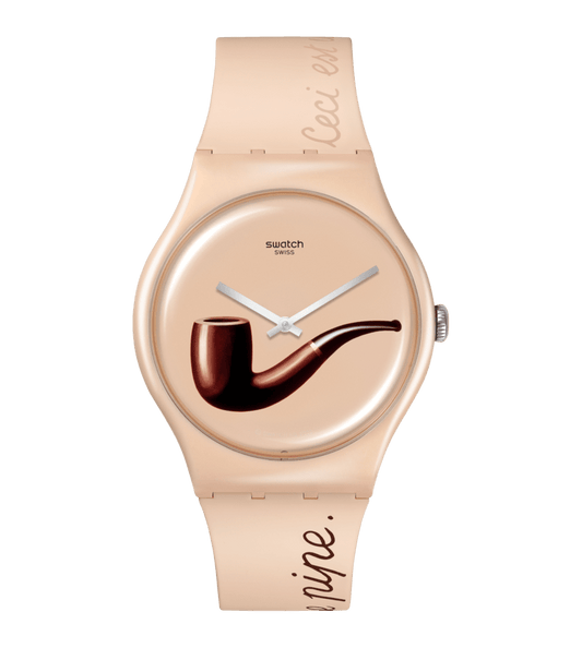 Orologio Swatch Trahison Des Images By Rene Magritte