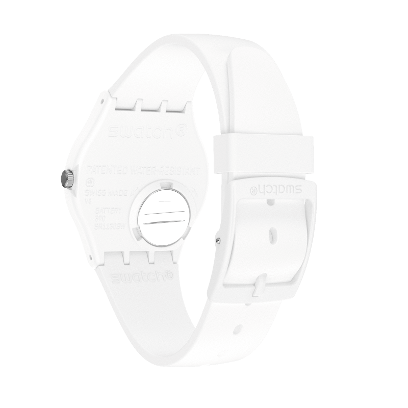 Orologio Swatch Think Time White