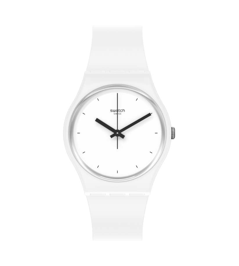 Orologio Swatch Think Time White