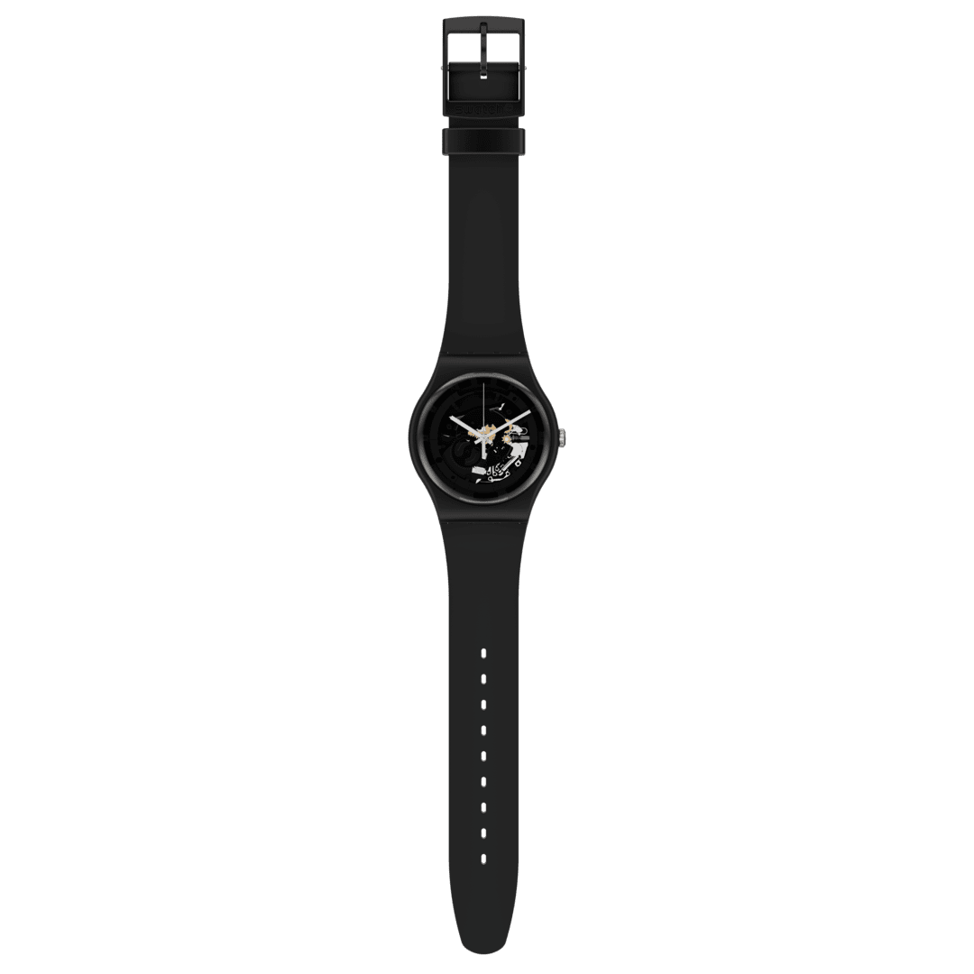 Orologio Swatch Spot Time Black