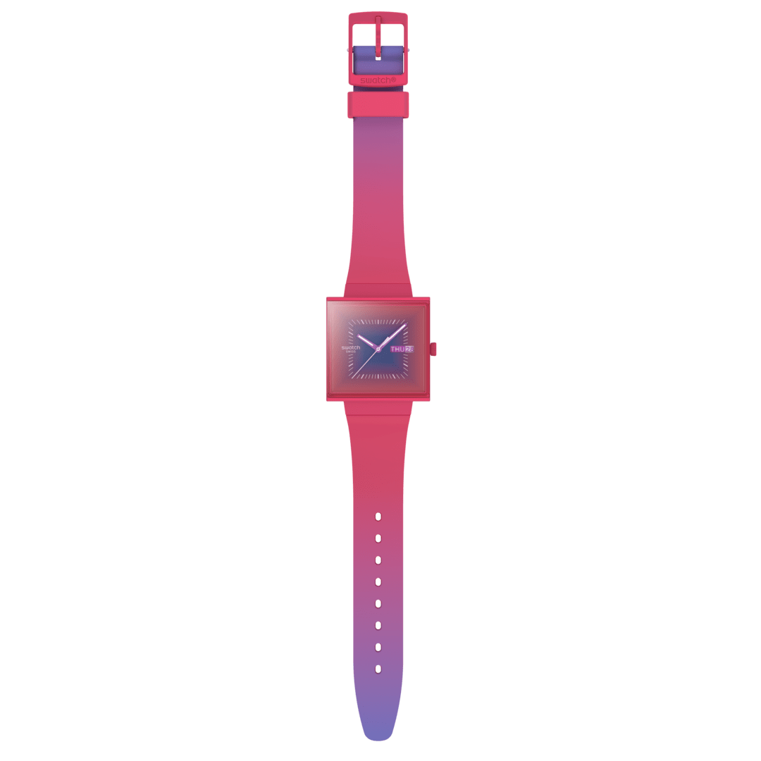 Orologio Swatch Squarely Berry