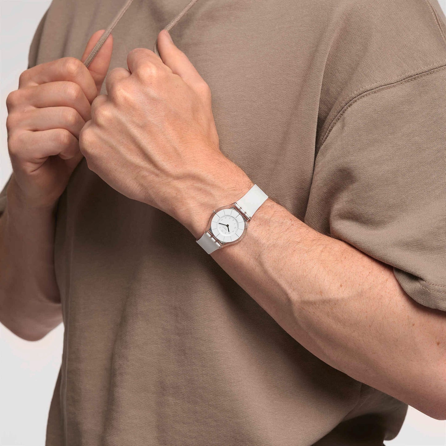 Orologio Swatch White Classiness