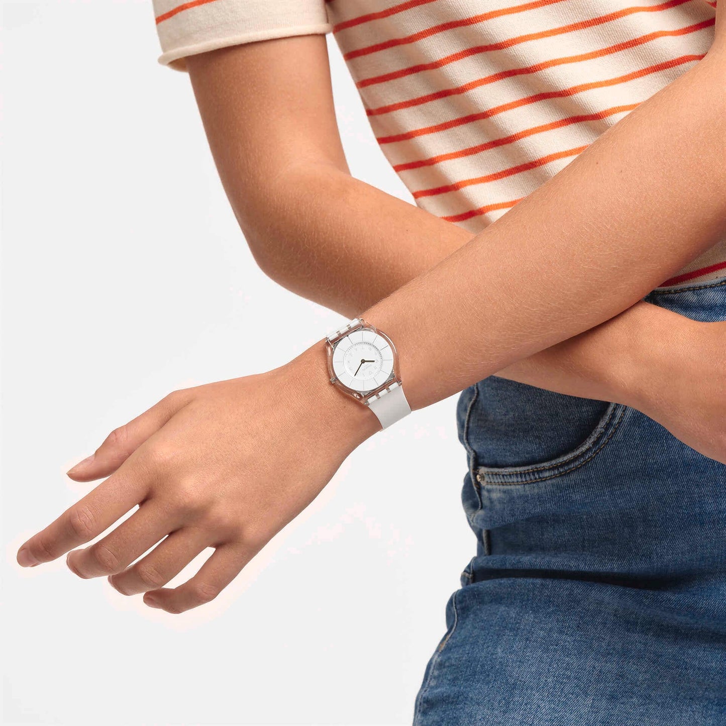 Orologio Swatch White Classiness