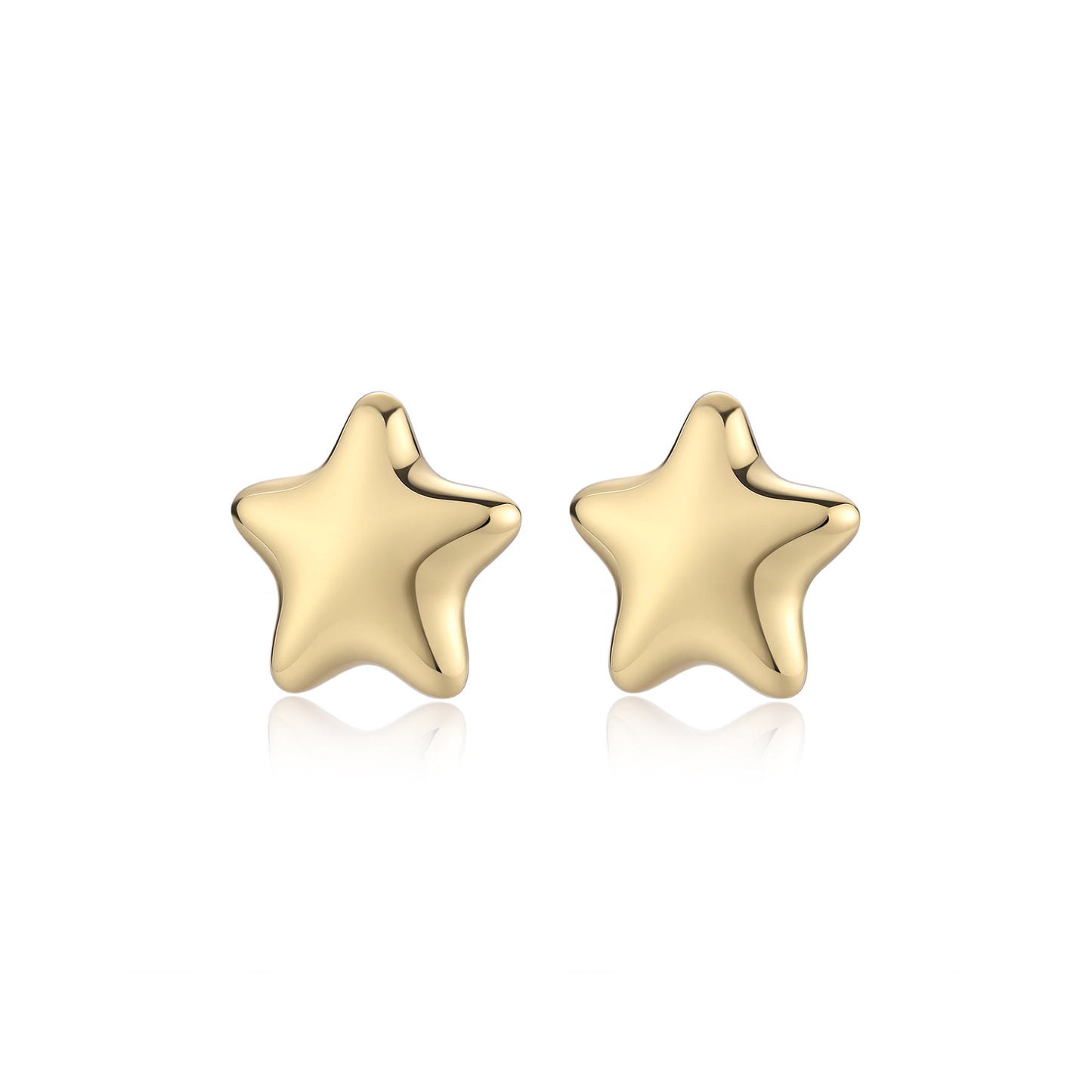 Orecchini a Lobo Sagapò Stellar Stella Pvd Oro