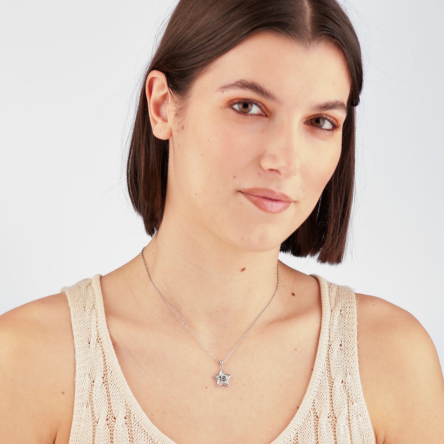 Collana Sagapò Duh Duh Acciaio Pendente Stella 18°