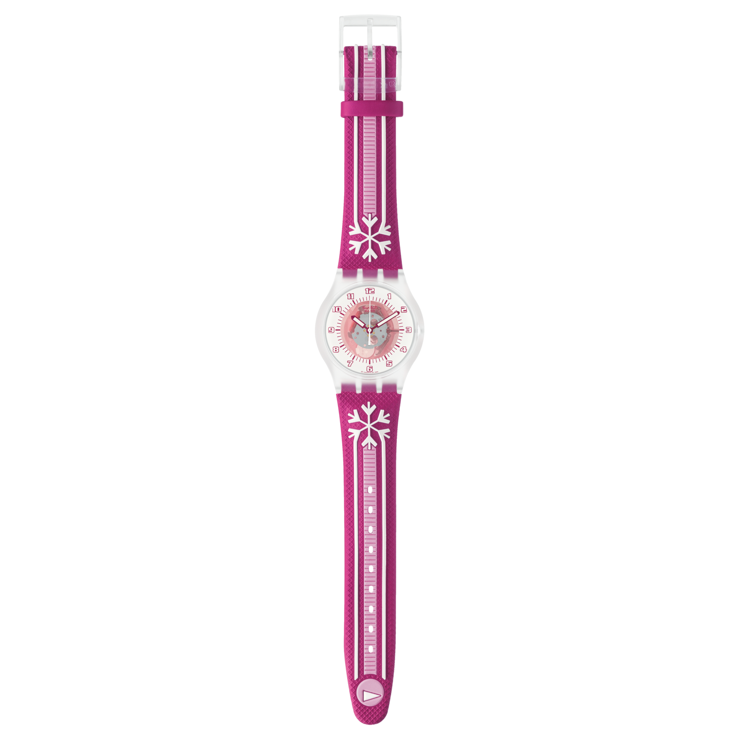 Orologio Swatch Fw Collection 2006 Pink Ring Jelly In Access