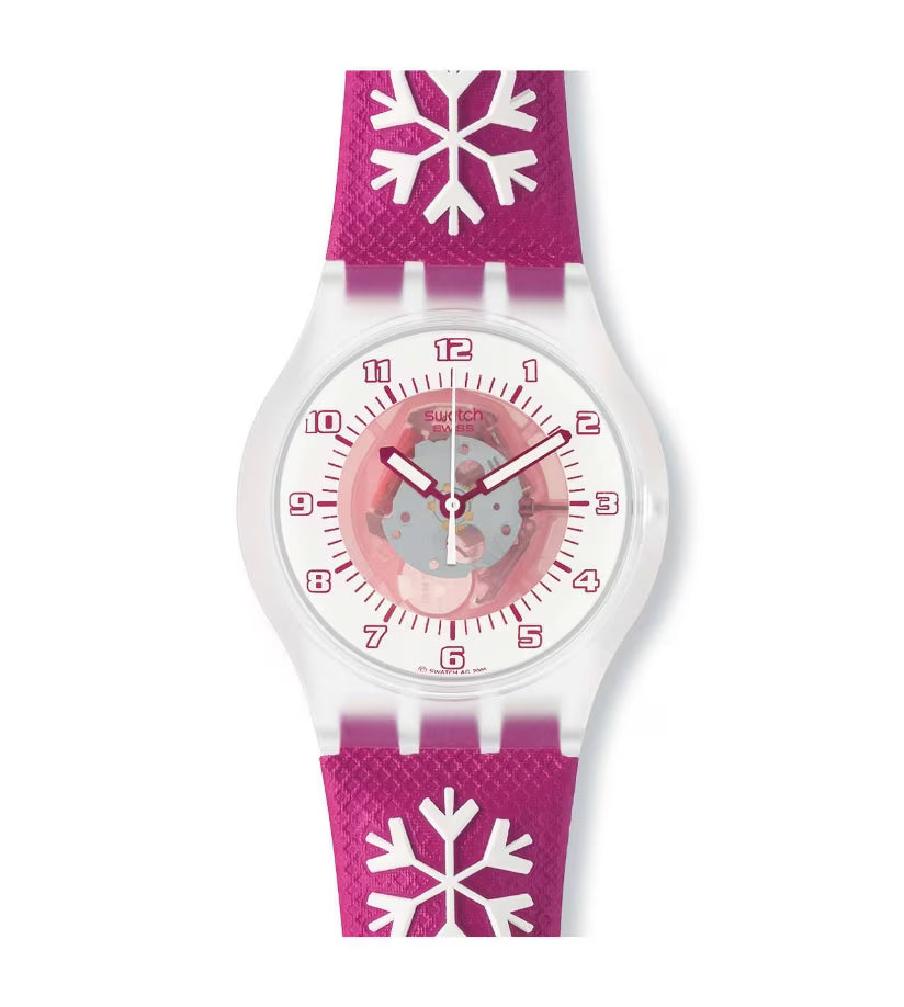 Orologio Swatch Fw Collection 2006 Pink Ring Jelly In Access