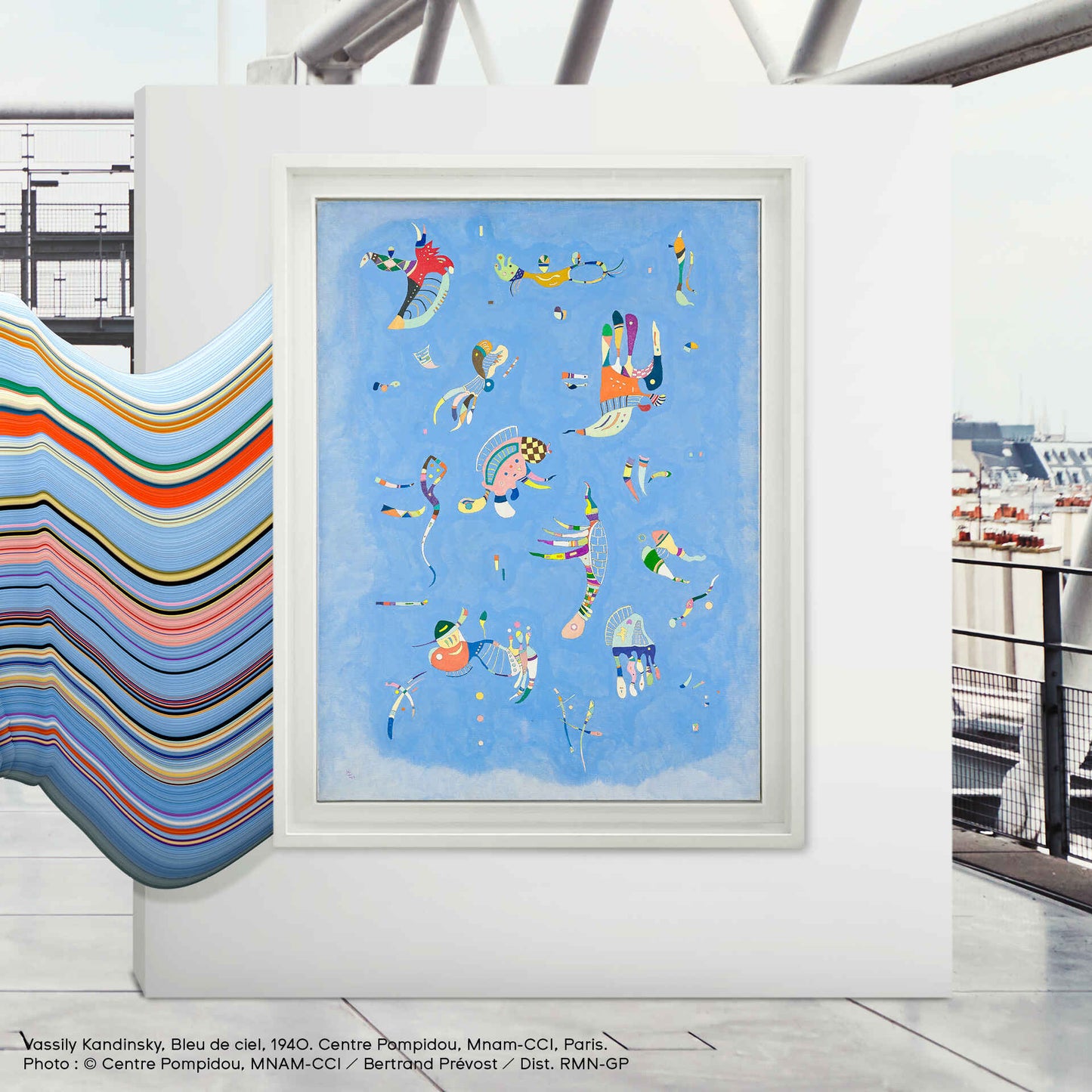 Orologio Swatch Blue Sky, By Vassily Kandinsky