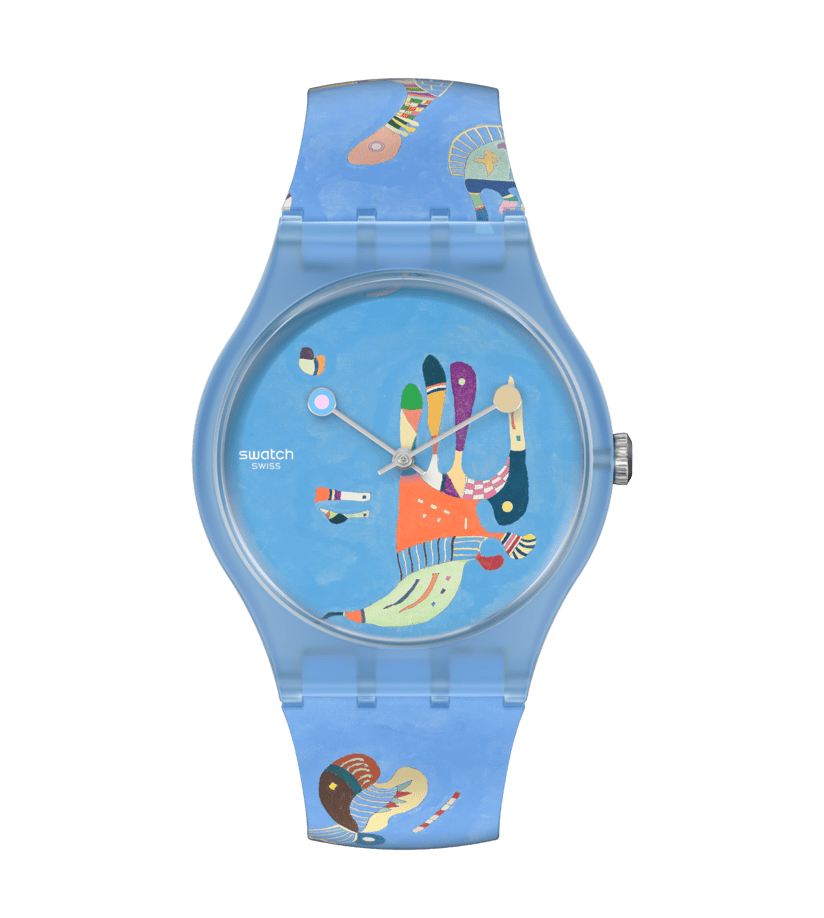 Orologio Swatch Blue Sky, By Vassily Kandinsky