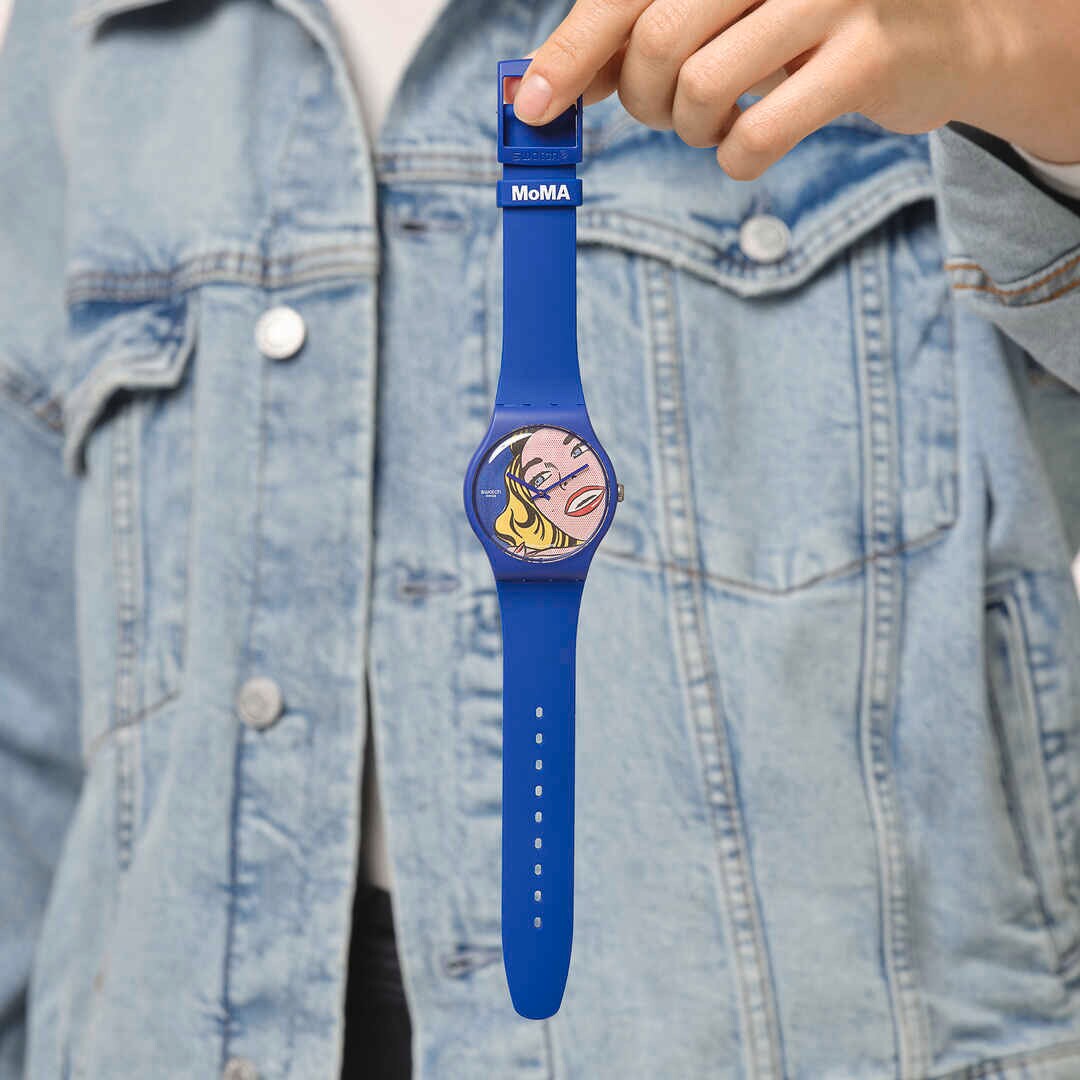 Orologio Swatch Girl By Roy Lichtenstein, The Watch