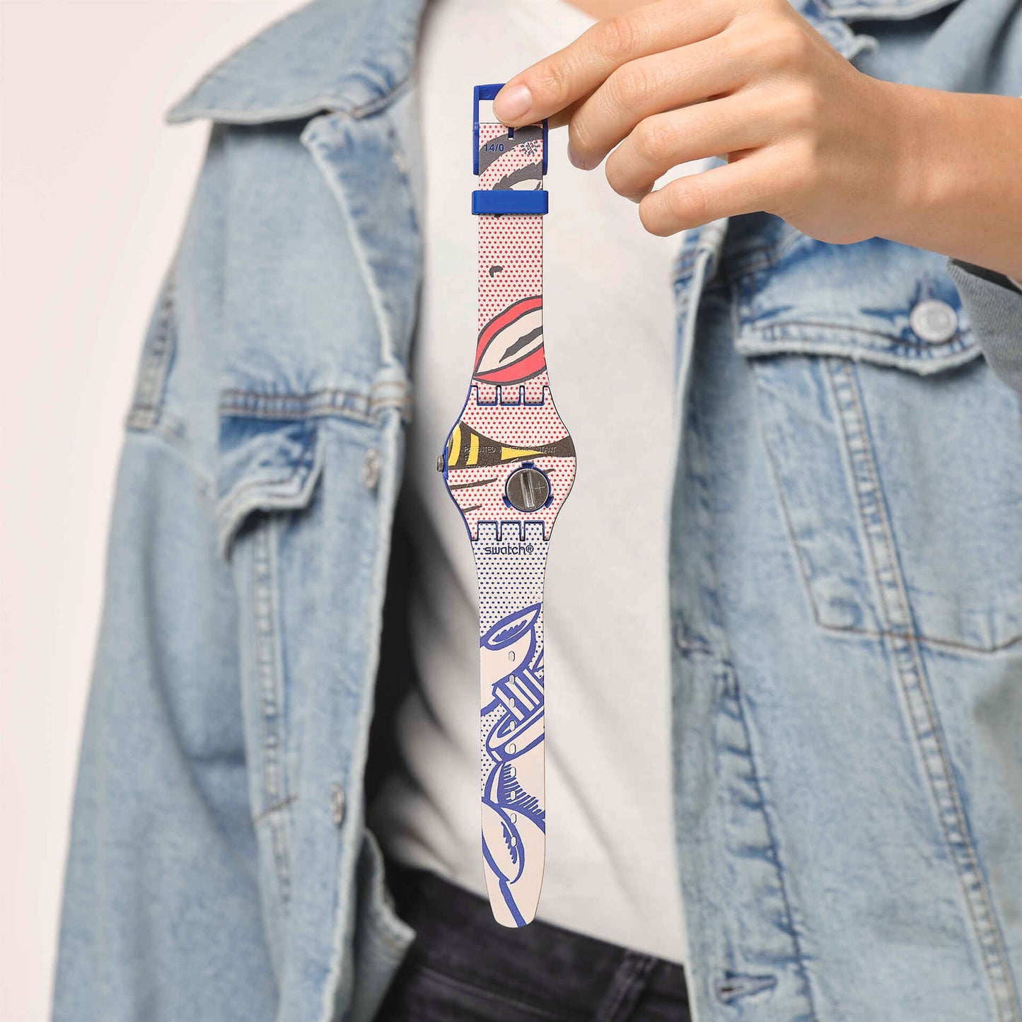 Orologio Swatch Girl By Roy Lichtenstein, The Watch
